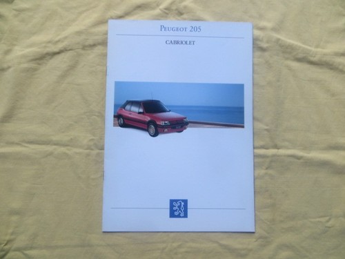Peugeot 205 cabriolet - 205,