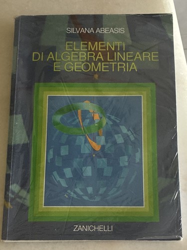 Zanichelli elementi algebra - elementi, di