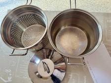 set pentola pastaiola in