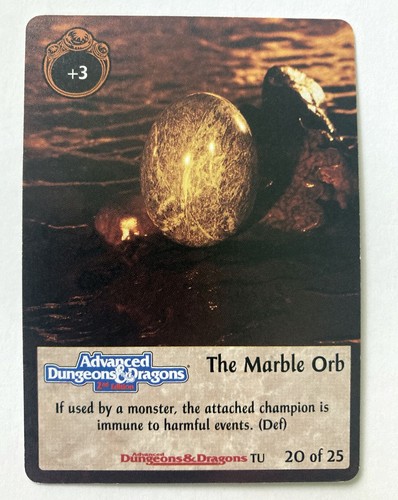 The marble orb spellfire - the,