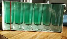 6 Flûtes Champagne SUÈDE VERTES LUMINARC CRISTALLERIE ARQUES NEUF STOCK VINTAGE