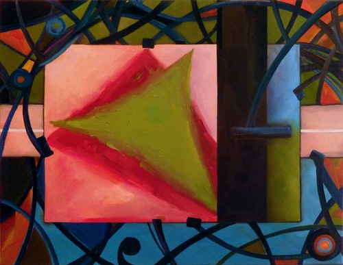 90x70 originale oil canvas - 90x70,
