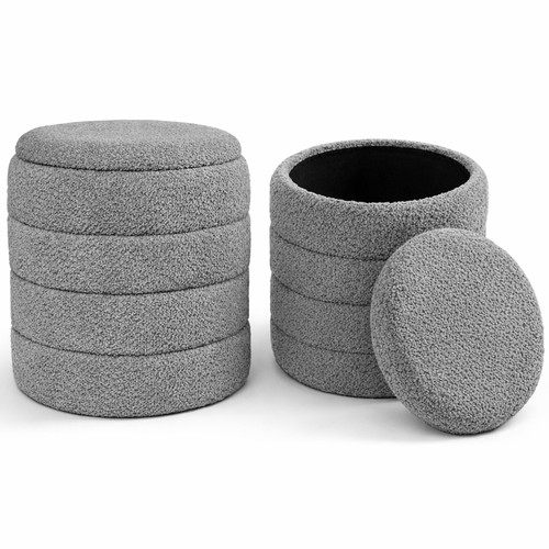 Set pouf contenitori - set,