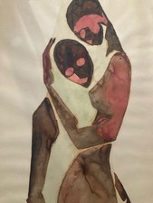 Bella Disegno Donna Nuda