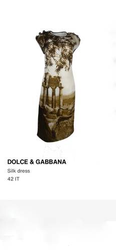 Abito dolce gabbana tempio - abito,