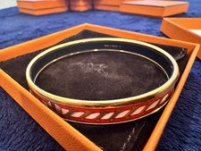 Bracciale Hermès Smalto Rosso