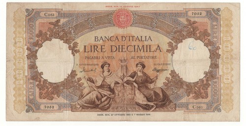 10000 lire repubbliche - ,