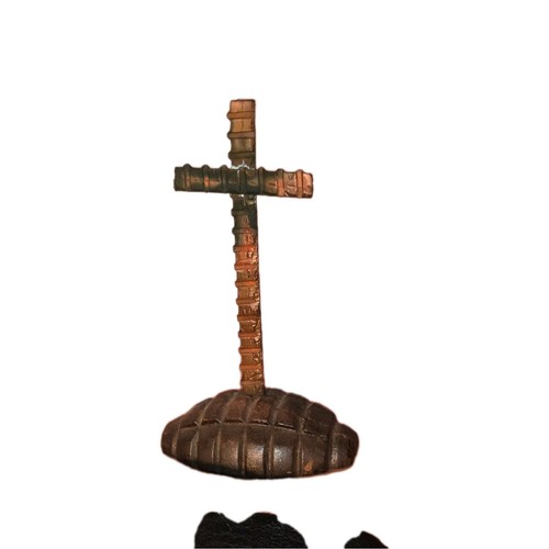 Antico crocefisso militare - antico,