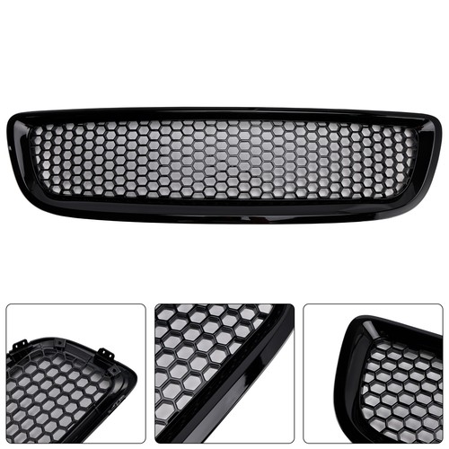 Gloss black front - front, bumper