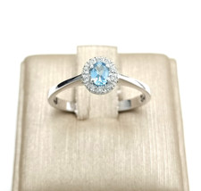 ANELLO IN ORO BIANCO 18 CT 750