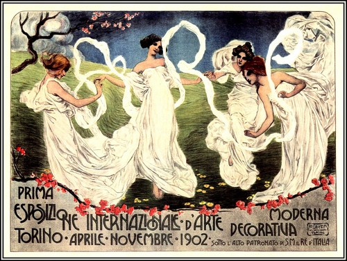 Torino italia 1902 esposizione - italia,