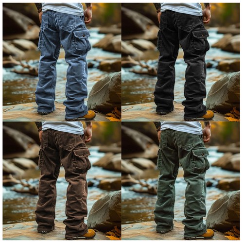 Pantaloni cargo uomo - , in