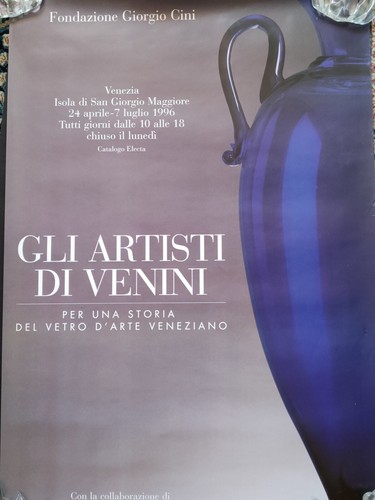 Venini poster 1996 - poster, gli