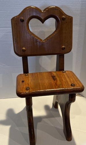 Sedia bambola legno - sedia,