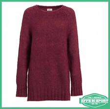 Maglione donna Deha girocollo maglia manica lunga invernale tempo libero logo