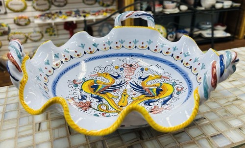 Deruta pottery bowl - deruta,