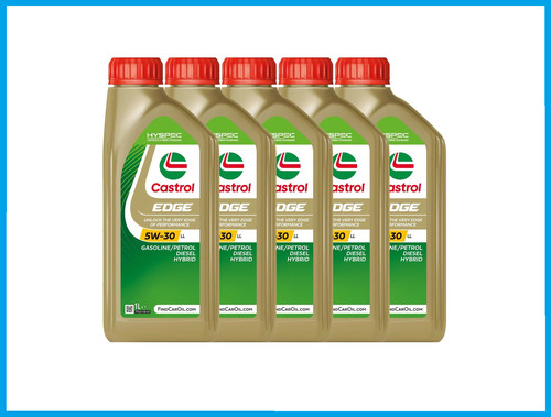 Litri olio castrol edge 5w30 - litri,