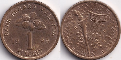 Ringgit 1995 malaisie - 1,
