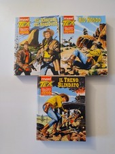 MAXI TEX lotto 3 albi RIO HONDO, NEI TERRITORI DEL NORD OVEST, IL TRENO BLINDATO