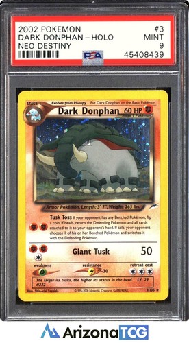 Pokemon 2002 dark donphan - pokemon,