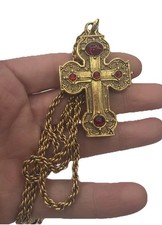 Collana Medaglione Croce