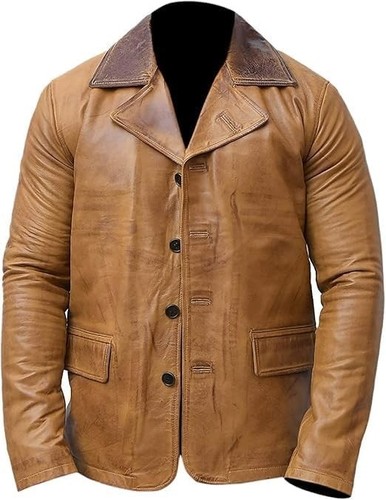 Giacca vera pelle - , marrone