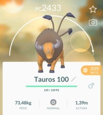 Pokemon Regional Tauros (lv 35