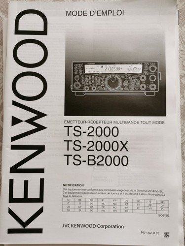 Kenwood ts2000 ts2000x