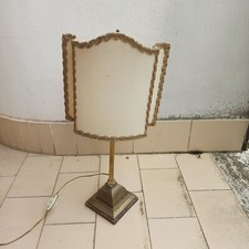 Lume in ottone con paralume