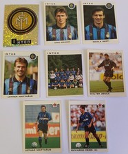 Calciatori 1991-92 Panini Lotto 8 Figurine Inter Scudetto Matthaus Baggio Zenga