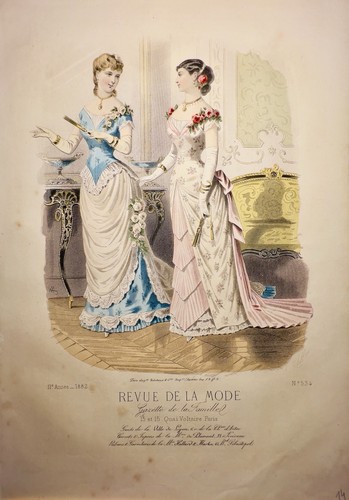 Parigi moda donna - , 1882