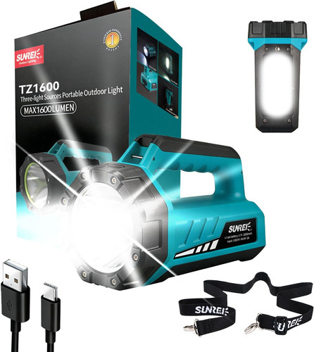 Sunrei torcia led ricaricabile - sunrei,