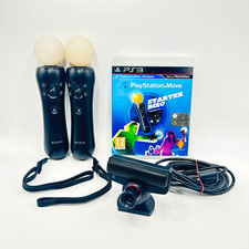 COPPIA PS MOVE PLAYSTATION MOVE PS3 💎+EYE CAMERA + GIOCO PS3 OTTIMI TESTATI🎁