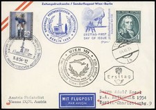 1954, Austria, 1007 e altri, FDC - 3050395