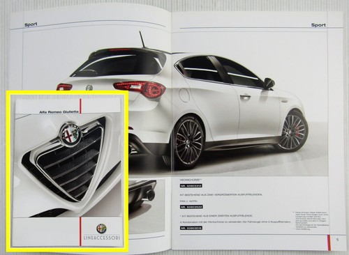 Brochure alfa romeo giulietta - alfa,