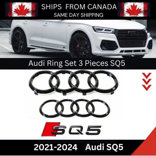 Audi sq5 black gloss ring - ring, set.