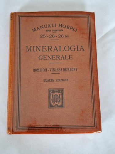 Hoepli mineralogia generale - hoepli,