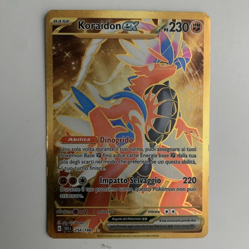Carta pokemon koraidon - koraidon, ex