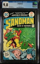 Sandman 2 CGC 9.8 WP 4-5/75 D.C. Comics Jack Kirby NUOVO LASTRA! 🔥🔥🔥