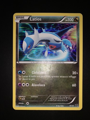 Carta pokemon latios - carta,