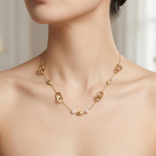 Girocollo oro giallo - in,