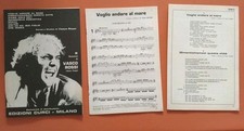 VASCO ROSSI 8 Successi di SPARTITO Testi  1981 voglio Andare Al Mare Raro