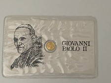 Moneta oro Papa Giovanni Paolo II 