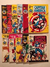 CAPITAN AMERICA CORNO GIGANTE DA 1 A 11 (NO 5) NO RESA NO BOLLINI OTTIMI-