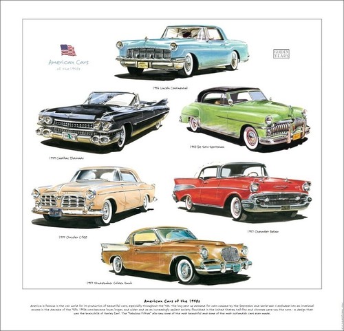 American cars the - american, 1950s