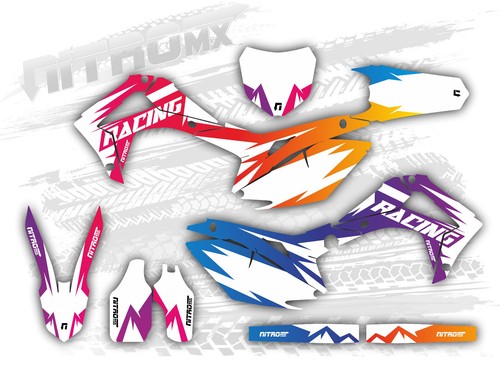 Kit grafica adatto - honda, crf