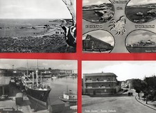 PORTO TORRES - LOTTO DI 8 CARTOLINE D'EPOCA BN - SASSARI -vedi foto e descriz.