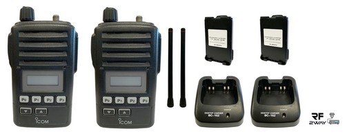 Lotto radio icom vhf - radio, ic-f50v
