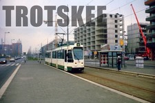 35mm Slide HOLLAND RET Rotterdam Tram Strassenbahn 710 2000 Orig