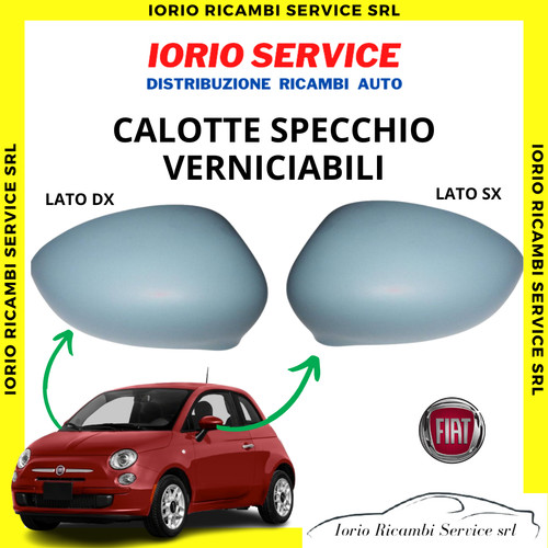 Coppia calotte specchio - coppia,